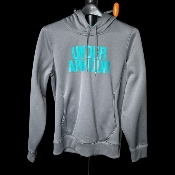 Under Armour Women’s Gray Pullover Hoodie Size: Medium Loose Fit - Picture 1 of 6